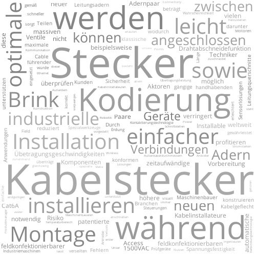 TE Connectivity bietet mit dem neuen feldkonfektionierbaren M12-Kabelstecker mit  X-Kodierung eine schnelle und leicht anzuschließende Lösung